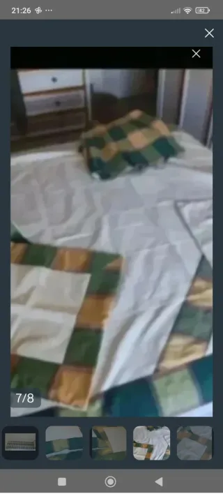 Conjunto Store Bandom y Funda 2 Cojines1'40x1'20