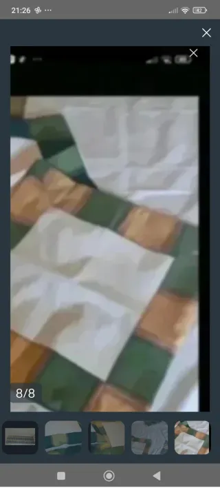 Conjunto Store Bandom y Funda 2 Cojines1'40x1'20