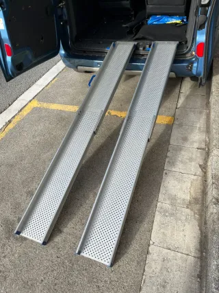 Juego rampas coche para subir Silla de ruedas.