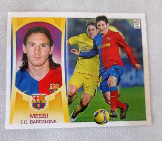 CROMOS DE MESSI (F.C.B)
