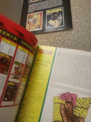 Totem in lotto riviste