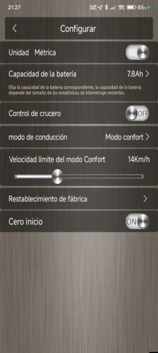 Patinete eléctrico xiaomi 350w