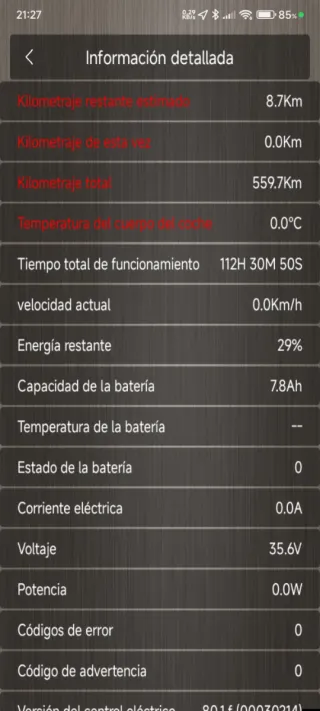 Patinete eléctrico xiaomi 350w