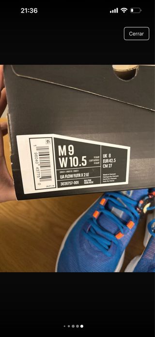 Zapatillas Under Armour Flow Futr X 2 LE