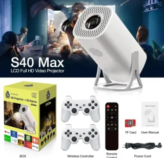 Proyector Android con juegos y mandos 4K