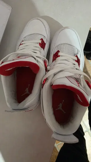 jordan 4 metallic red