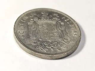 Moneda 5 Pts 1949 *50 E. Español Francisco Franco
