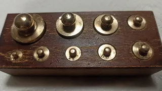 Set di pesi per bilancia