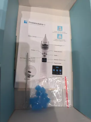 Aspirador nasal eléctrico