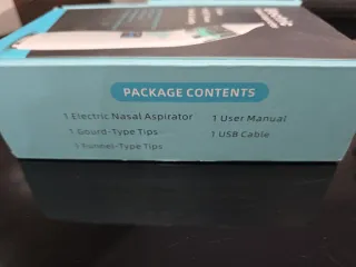 Aspirador nasal eléctrico