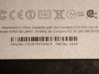 Apple iMac 21,5" 2013