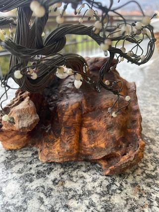 Decorazione in legno e rame