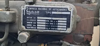 Motor pegaso comet con 90 horas de uso