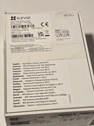 EZVIZ CB2 Camara Vigilancia WiFi Interior.