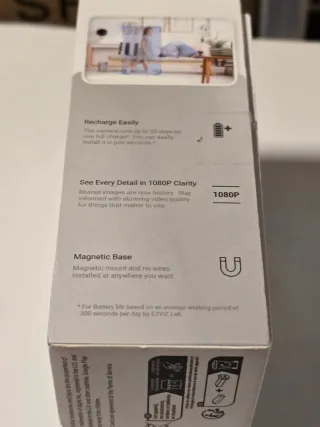 EZVIZ CB2 Camara Vigilancia WiFi Interior.