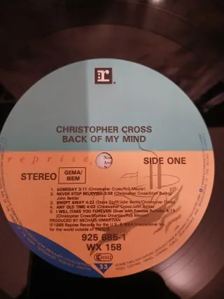 Vinile di Christopher Cross