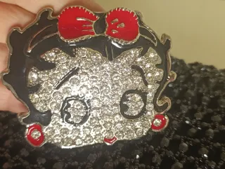 Fibbia  strass per cintura