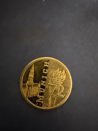 moneda juegos olímpicos munich 1972