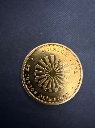 moneda juegos olímpicos munich 1972