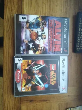2 juegos de ps2 en Buen estado en inglés