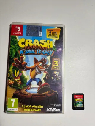 Crash Brandicoot N. Sane Triology Nintendo Switch