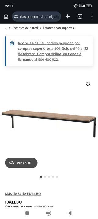Muebles de salon estilo industrial IKEA FJÄLLBO