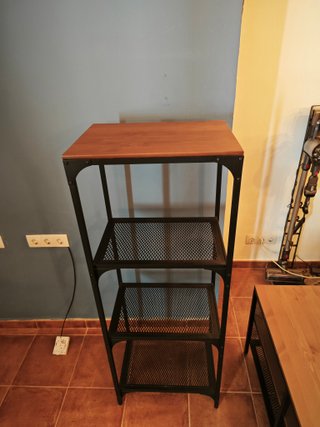 Muebles de TV salon estilo industrial IKEA FJÄLLBO
