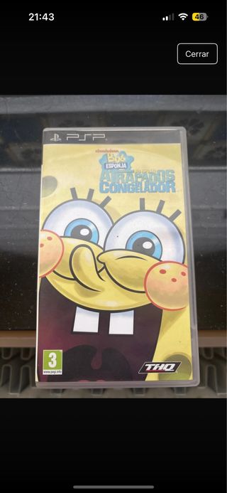 Videogioco PSP Bob Sponge
