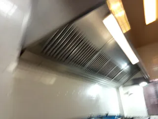 Campana extractora para cocina industrial