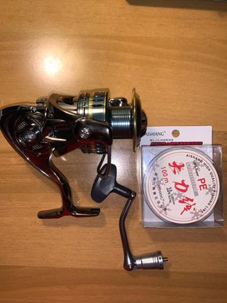 Mulinello Berkley XE7000 (NUOVO) + Filo Trecciato