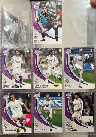 Álbum Liga futbol Panini Megacracks 2007-2008