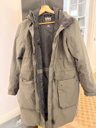Parka Helly Hansen Mujer Talla M Verde