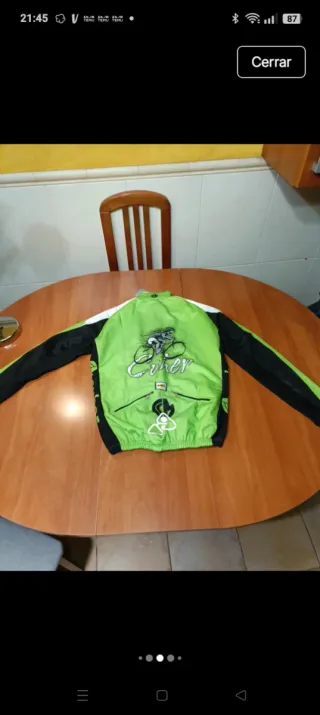 Chaqueta Ciclista Térmica Carletti Talla L