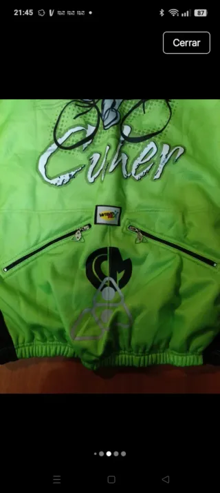 Chaqueta Ciclista Térmica Carletti Talla L