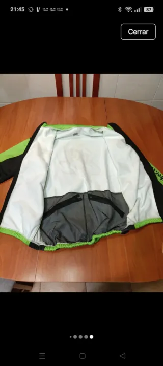 Chaqueta Ciclista Térmica Carletti Talla L