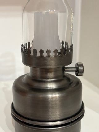 Lámpara estilo quinqué con luz LED