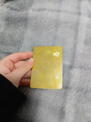 Carta Pokémon metalica