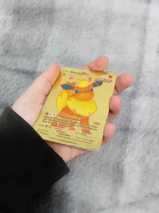 Carta Pokémon metalica