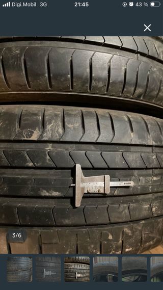 Dos neumáticos Pirelli 245 45 r19 102y