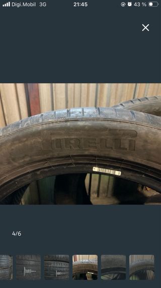 Dos neumáticos Pirelli 245 45 r19 102y