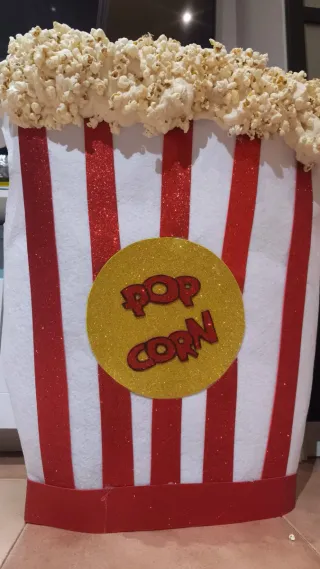 Disfraz infantil palomitas