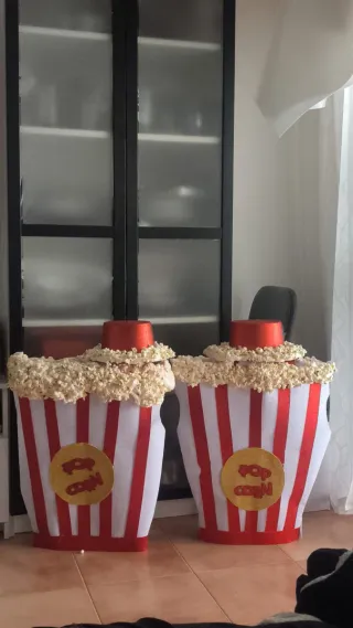 Disfraz infantil palomitas