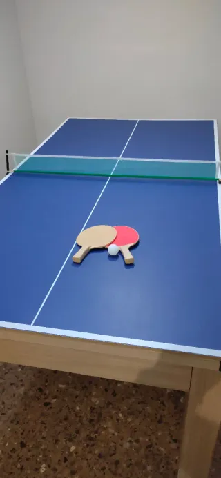 Mesa de billar y Ping pong convertible