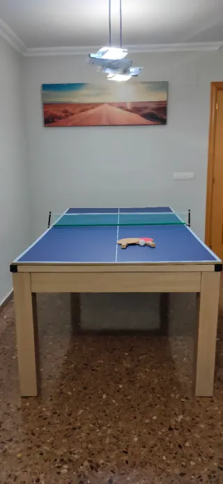 Mesa de billar y Ping pong convertible