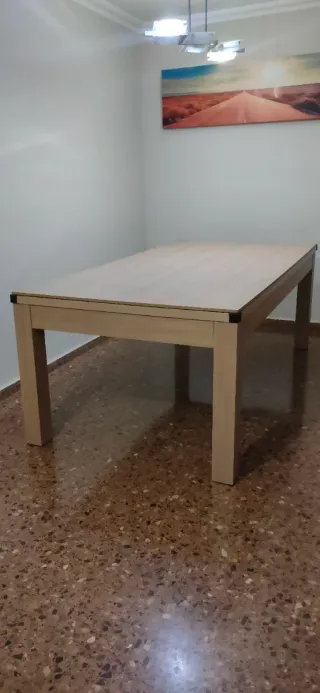 Mesa de billar y Ping pong convertible