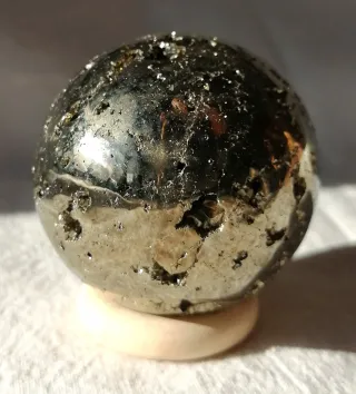 Esfera Pirita energías