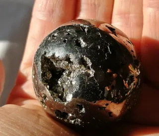 Esfera Pirita energías