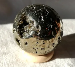 Esfera Pirita energías