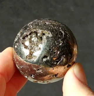 Esfera Pirita energías