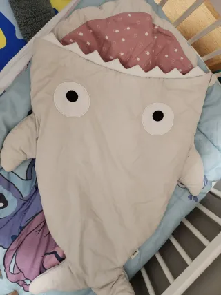 Saco silla bebé tiburón